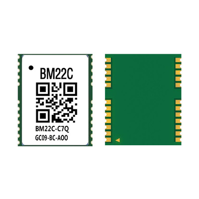 八目芯与物平台BM22C单频单北斗GNSS低功耗定位模块