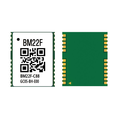 八目芯与物平台BM22F双频多模RTK高精度GNSS超低功耗定位模块