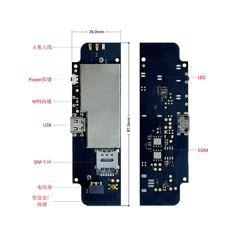 Wi-Fi6无线4G无线MiFi解决方案——MF518