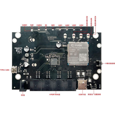 Wi-Fi6无线4G路由器CPE解决方案——M818