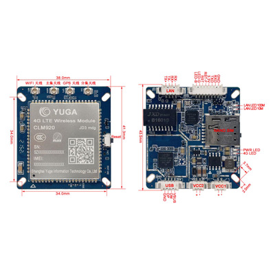 Wi-Fi无线4G路由器CPE解决方案——CLP600