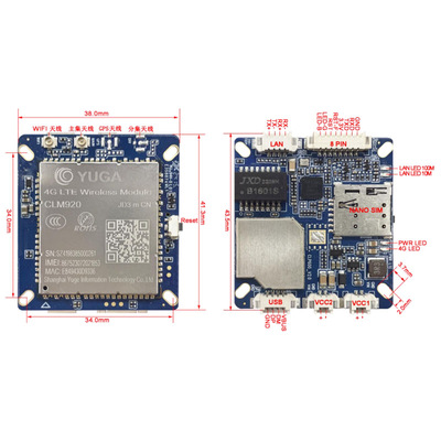 Wi-Fi无线4G路由器CPE解决方案——CLP600 V2.0