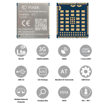 域格ASR1803平台Cat.4系列通信模块CLM920_JC3F