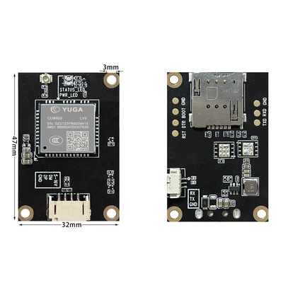 行业底板 CLR970-LV9 4G 模组嵌入板