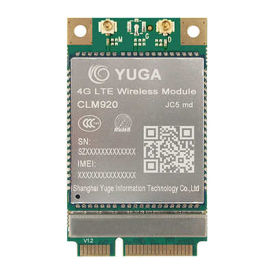 行业底板 CLM920 JC5/JD5 Minipcie接口 4G 模组嵌入板