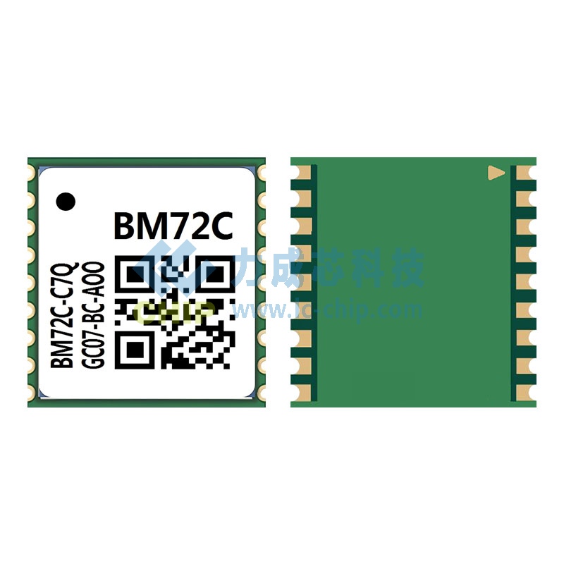 八目BM72C单频单北斗定位模块 1010微型封装22μA超低功耗国产低成本纯北斗模组