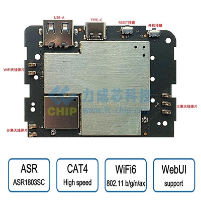Wi-Fi6无线4G无线MiFi&充电宝二合一解决方案 MF528B
