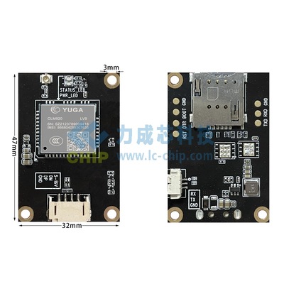 域格CLR970-LV9工业Cat1模组嵌入底板 适配CLM920-LV9载板