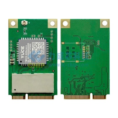 域格YM310 A05 MiniPCIe Cat1 bis模块 ASR1605国内全网双卡多星座GNSS工业模组