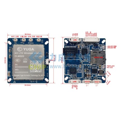 Wi-Fi无线4G路由器CPE解决方案 CLP600