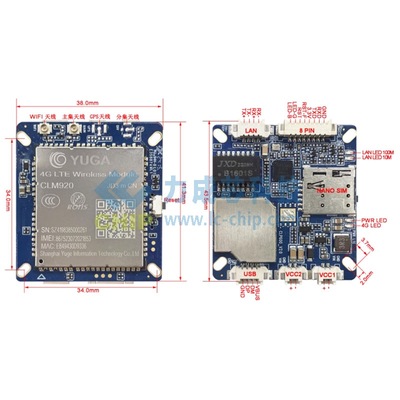 Wi-Fi无线4G路由器CPE解决方案 CLP600 V2.0