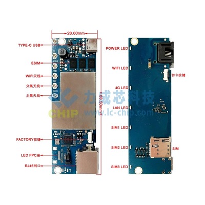 Wi-Fi6无线4G路由器CPE解决方案 M216