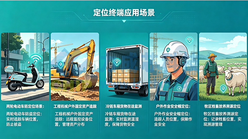 一体化定位终端多行业应用场景