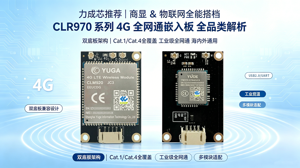 CLR970 4G模组嵌入板封面