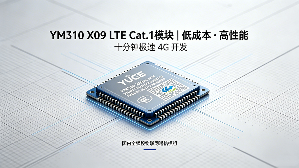 域格YM310 X09 Cat1模组封面