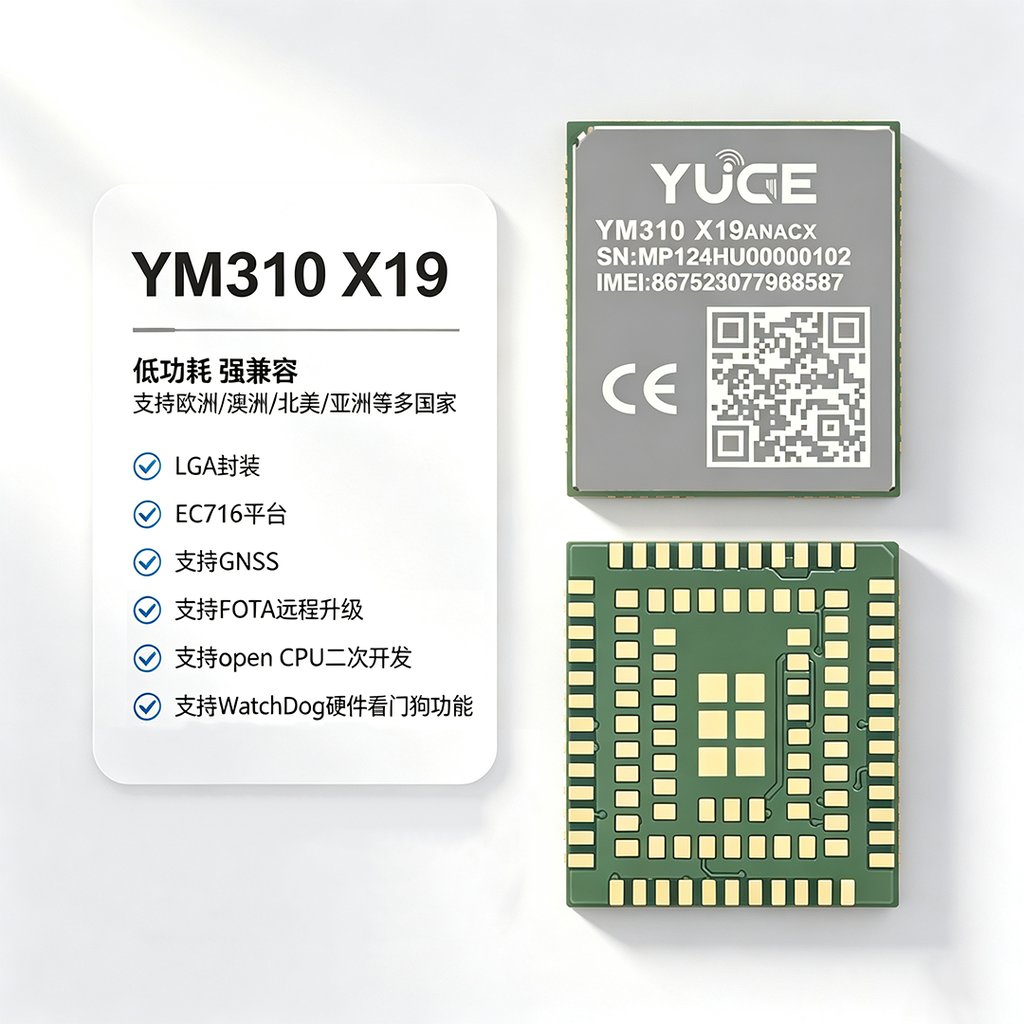 域格YM310-X19海外定位模组