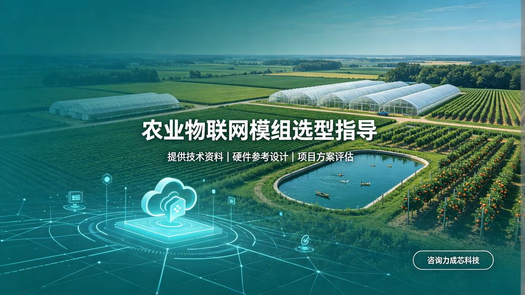 力成芯科技智慧农业4G模组技术选型咨询服务